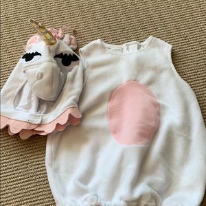 Pottery barn kids baby Unicorn costume 🦄